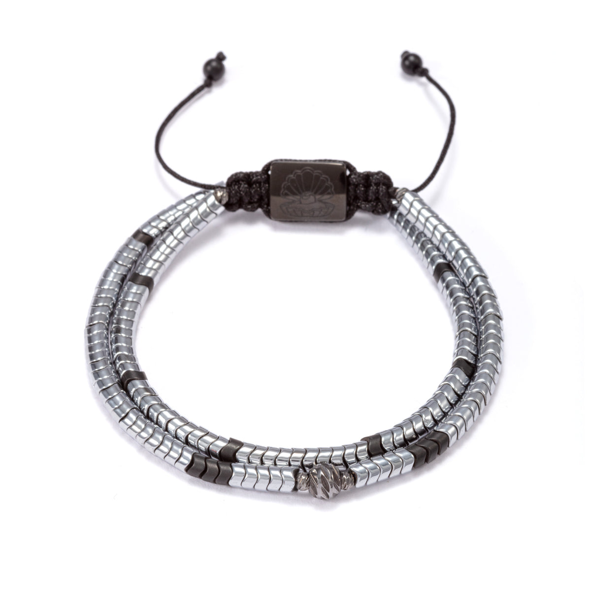 Flaweave Wrap Bracelet Silver