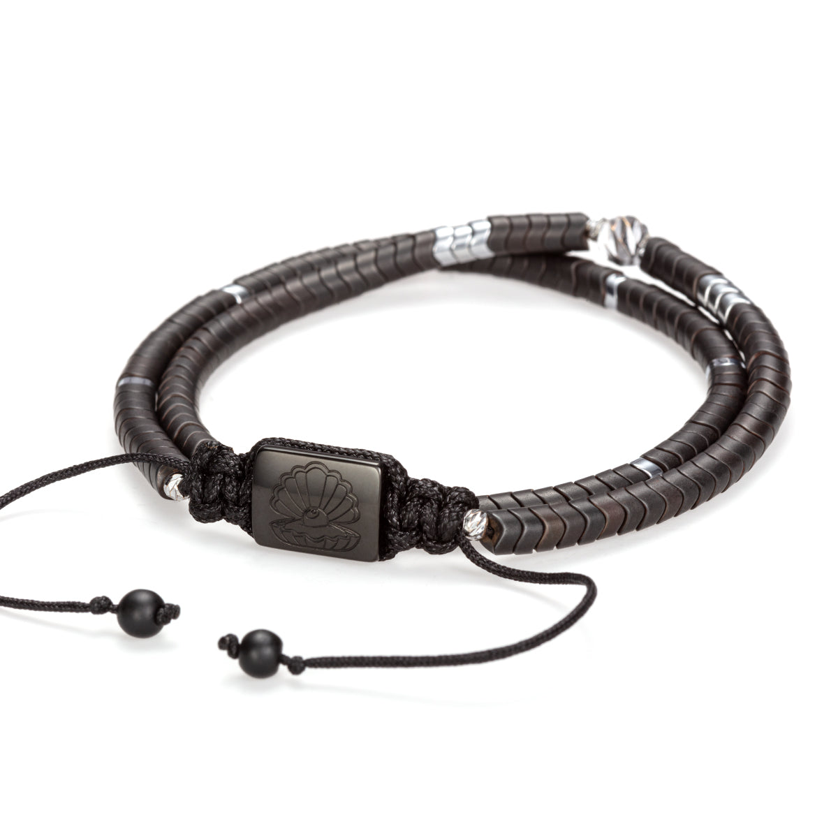 Flaweave Wrap Bracelet Black