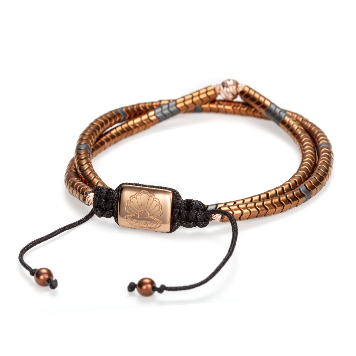 Flaweave Wrap Bracelet Brown