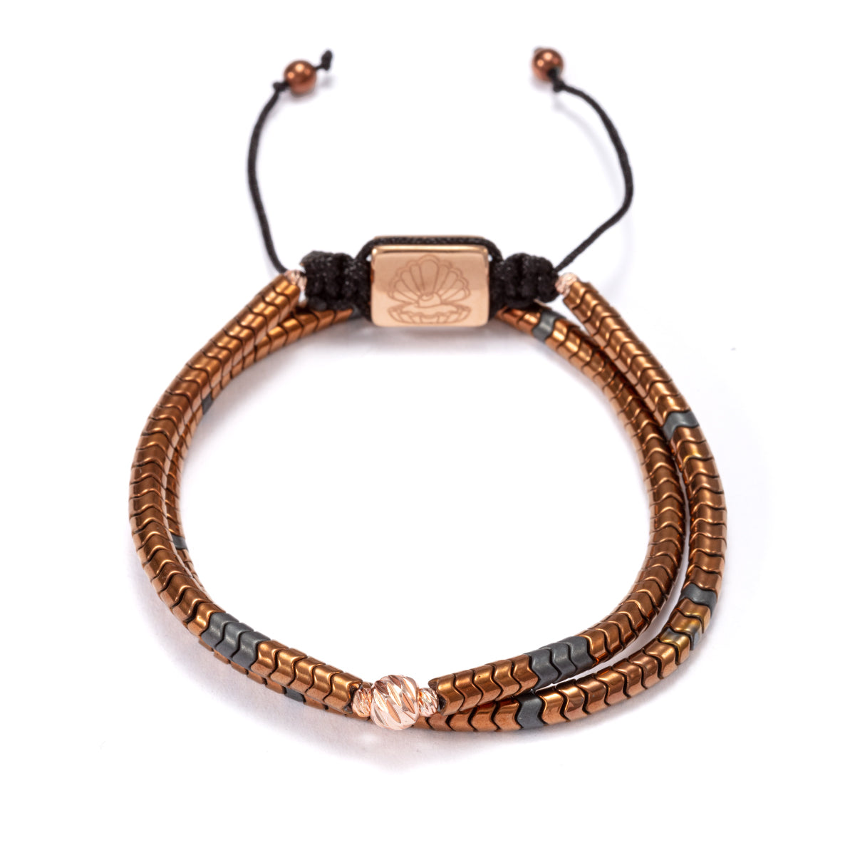 Flaweave Wrap Bracelet Brown