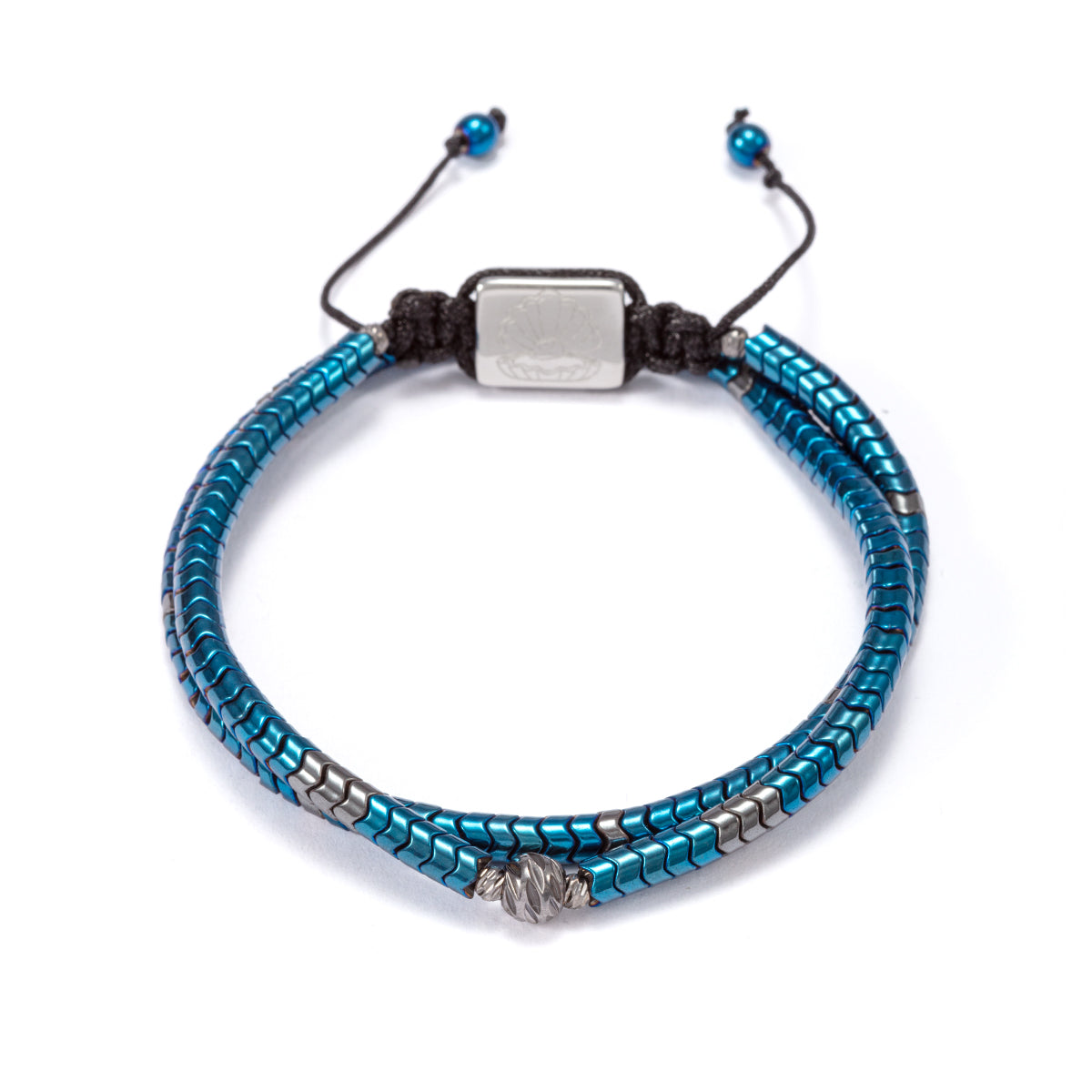 Flaweave Wrap Bracelet Blue