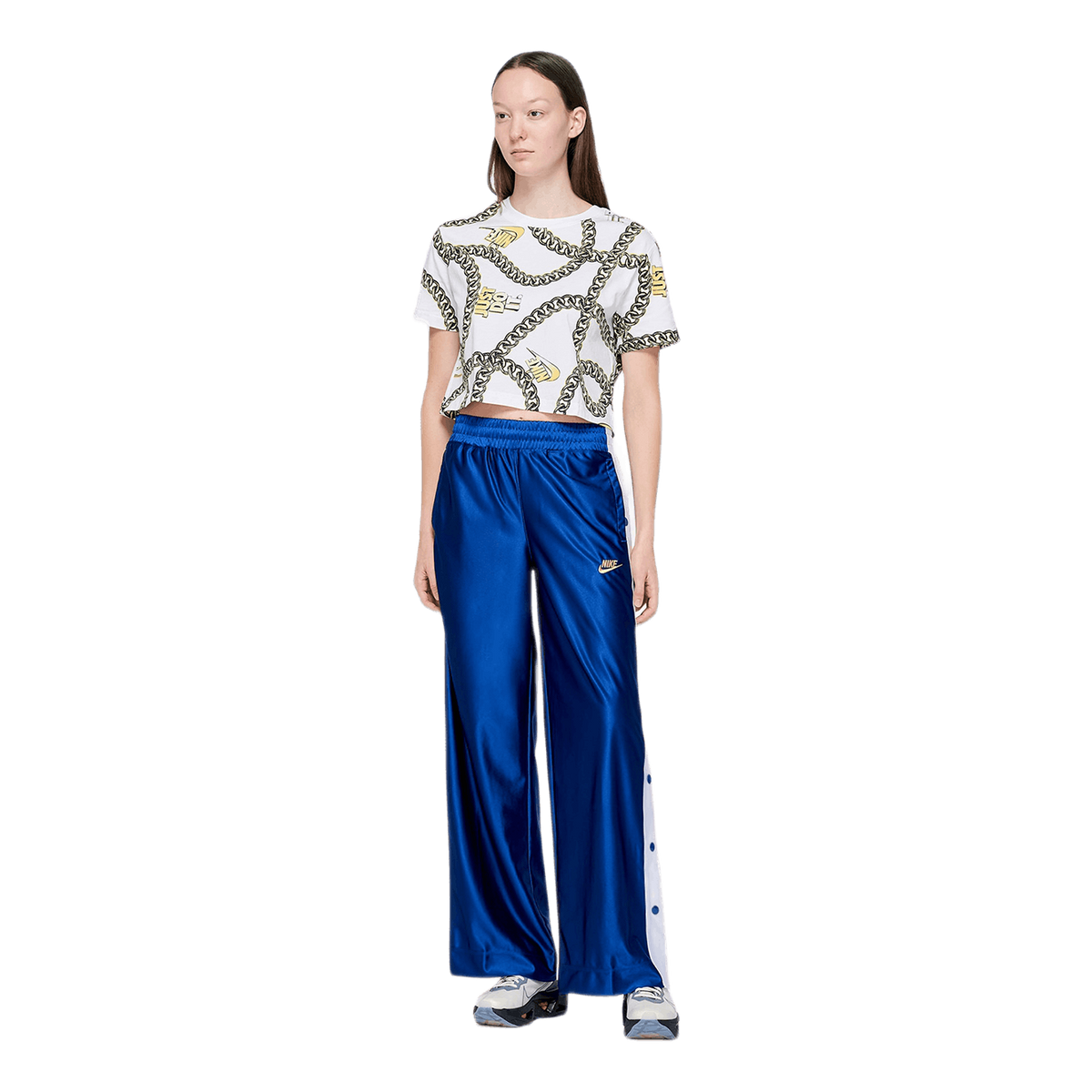 W Cropped T-shirt White