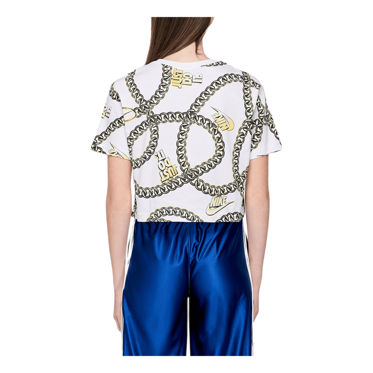 W Cropped T-shirt White