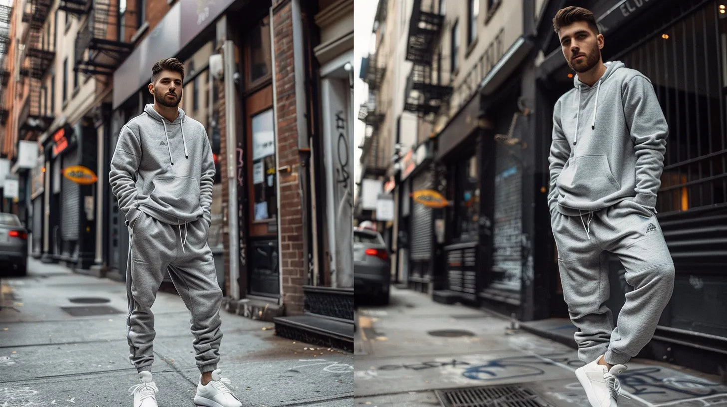 Sweatpants street style shop