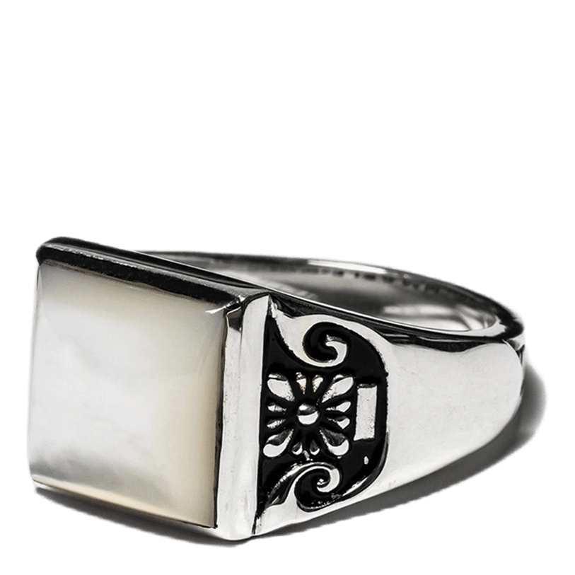 Collegiate Ring Silver