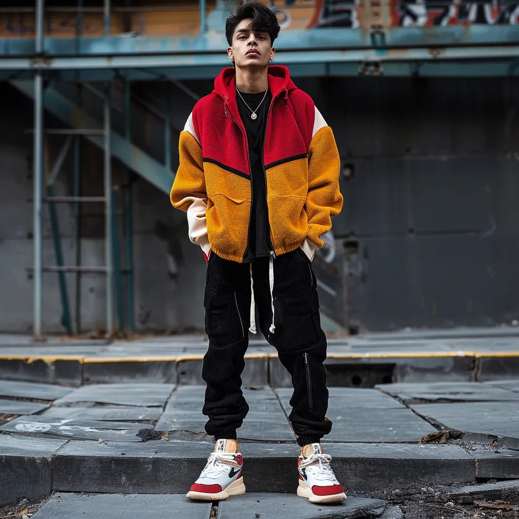 Fleece jacket trend discount