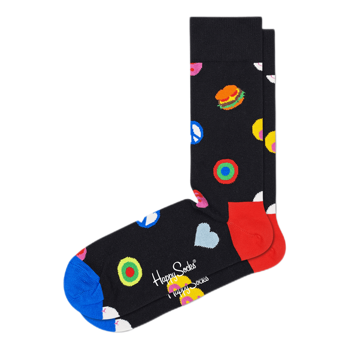 Symbol Dot Sock Multi