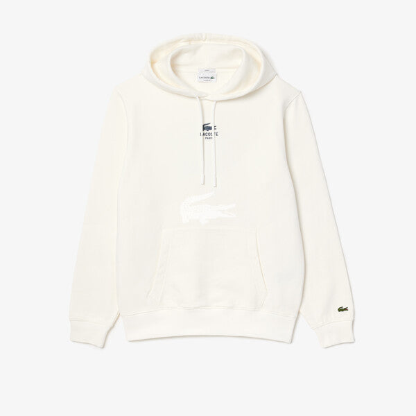 Print Hoodie White 70v