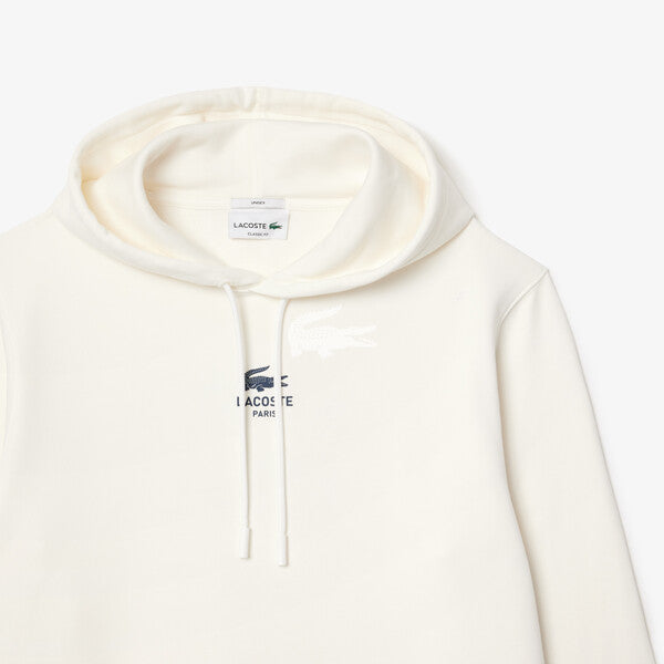 Print Hoodie White 70v