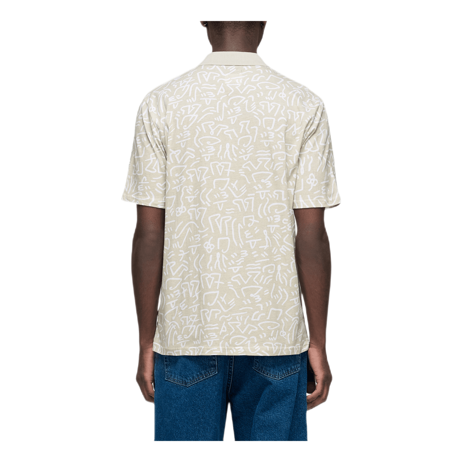 Rue Short Sleeve Polo Gray