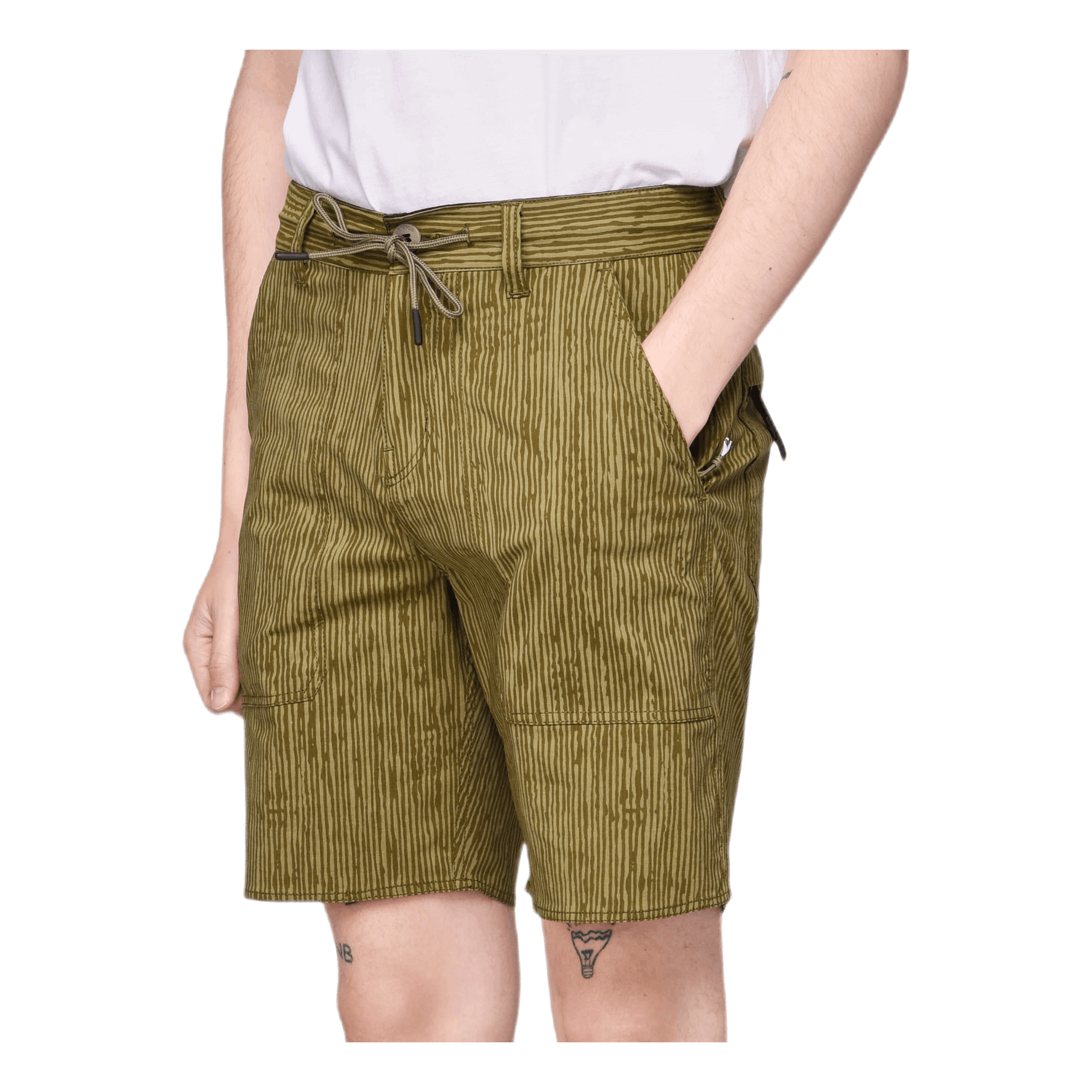 Brixton Prospect Service Shorts Green Caliroots