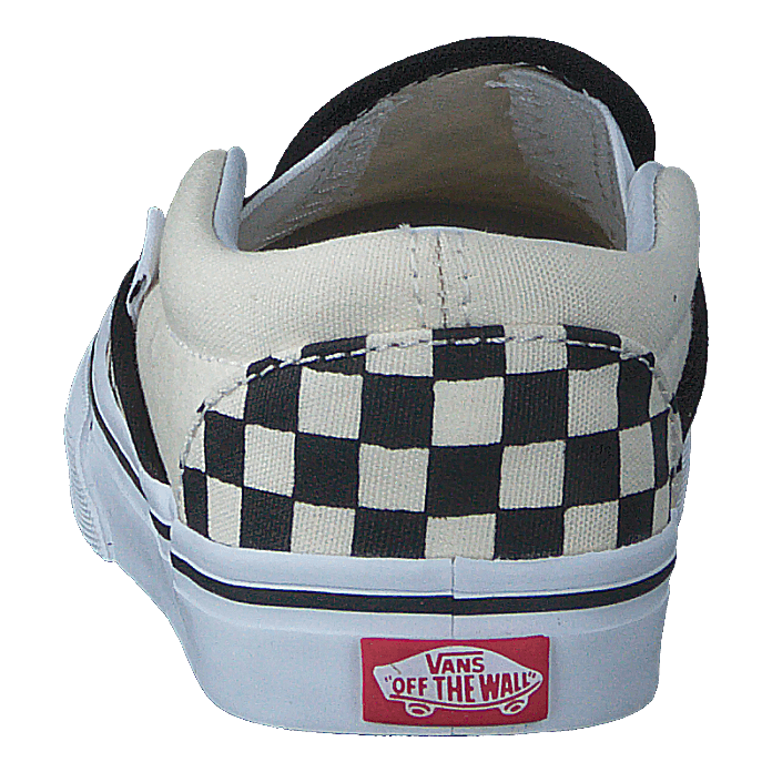 T Classic Slip-On Black And White Checker/White