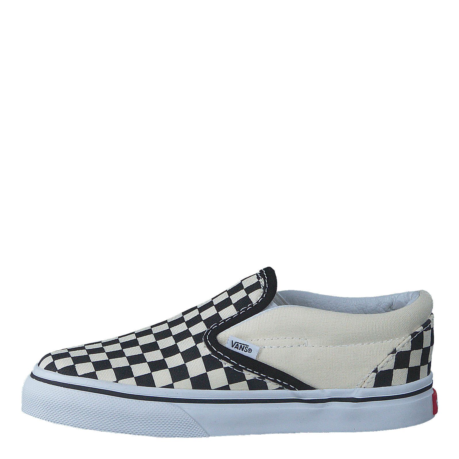 T Classic Slip-On Black And White Checker/White