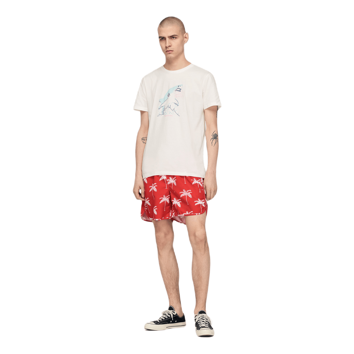 Palms Swim Short Red