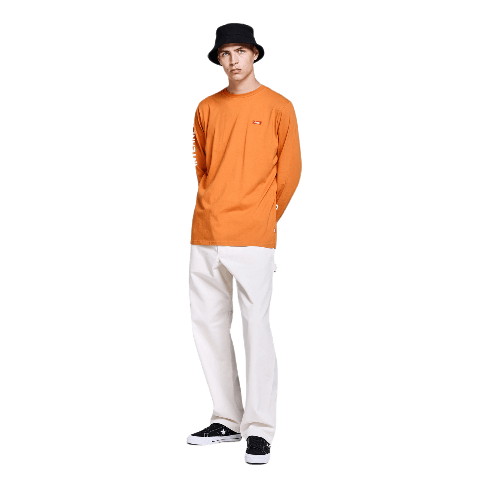 Bogo Long Sleeve Tee Orange