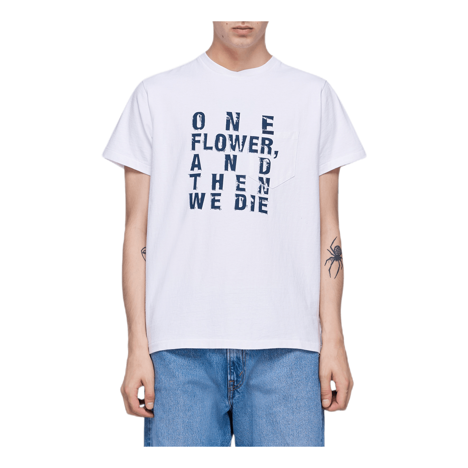 Cross Crew Neck T-shirt White