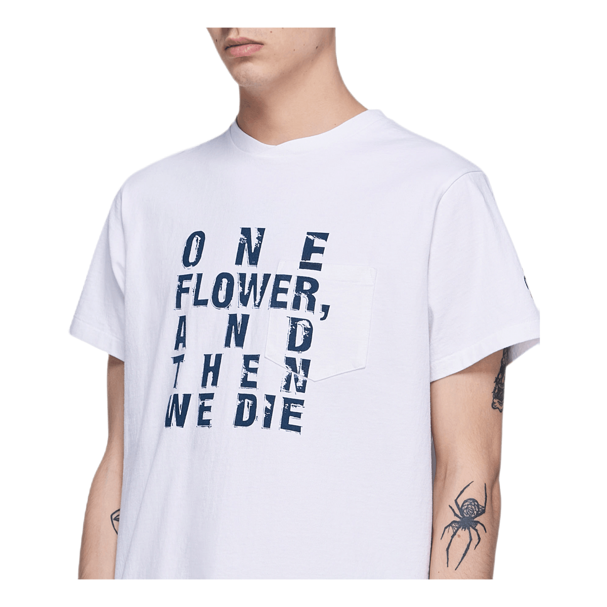 Cross Crew Neck T-shirt White