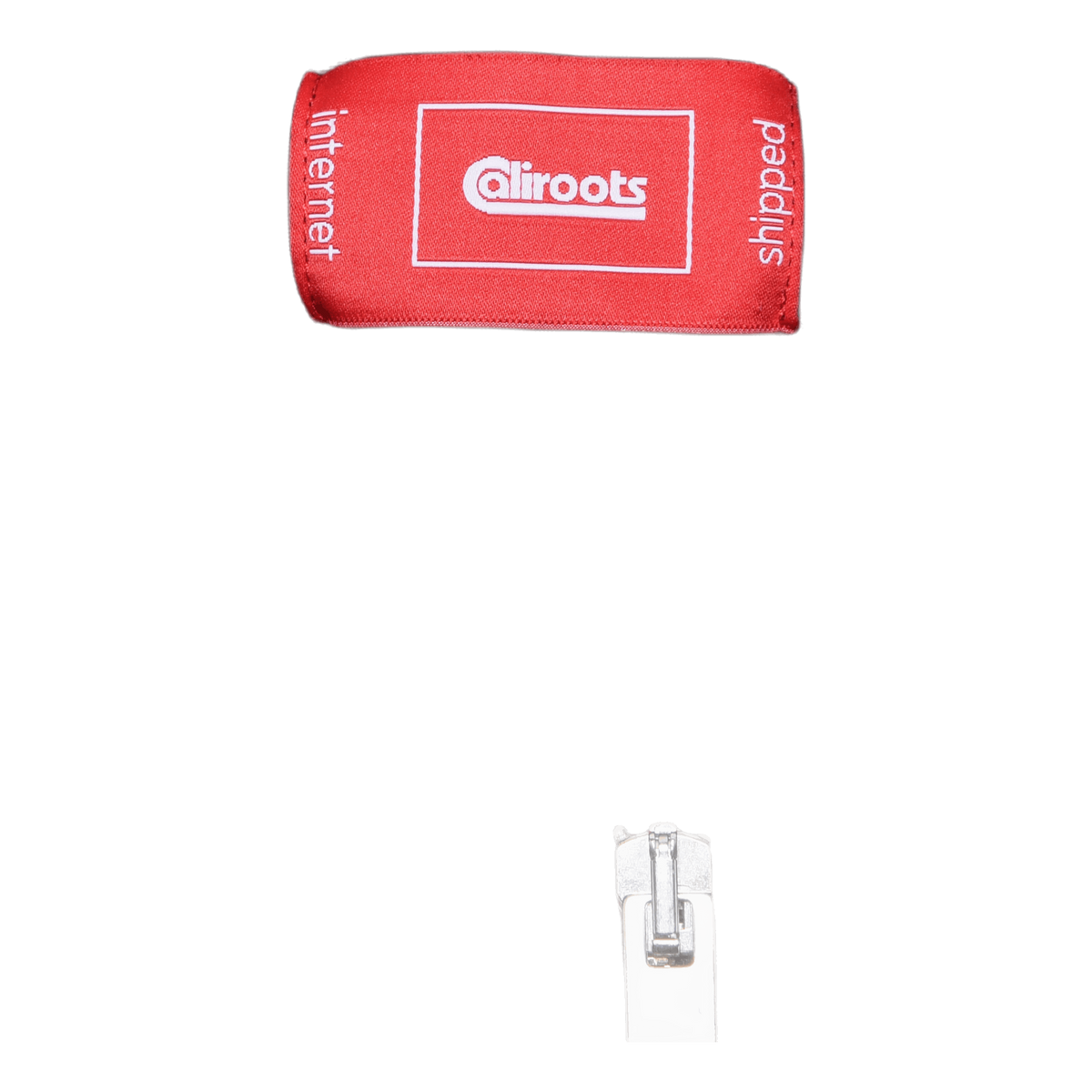 Felt Logo Zip Hoodie Black