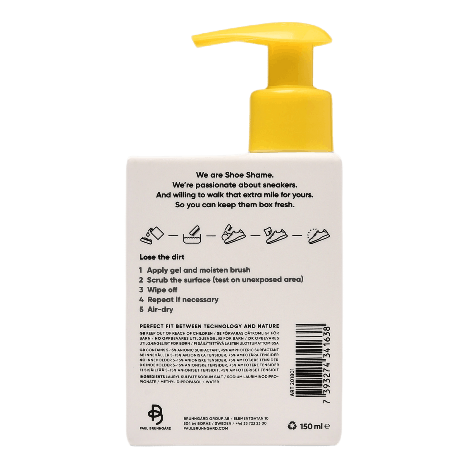 Lose The Dirt Gel 150ml Multi