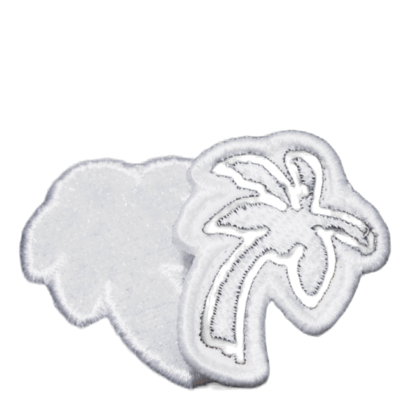 Palm Patch Zip Hoodie Black