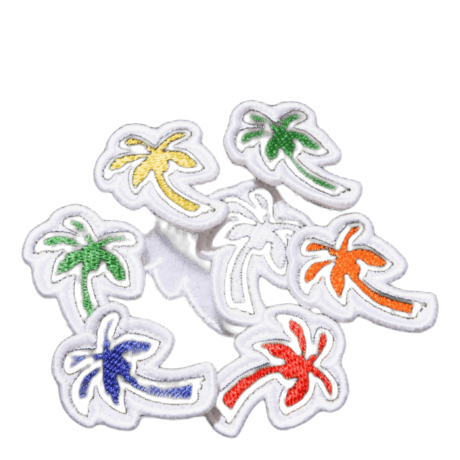 Palm Patch Zip Hoodie Black