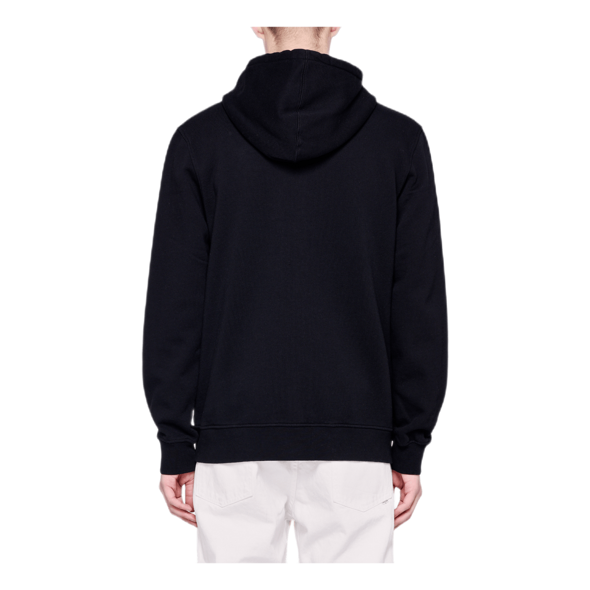 Palm Patch Zip Hoodie Black