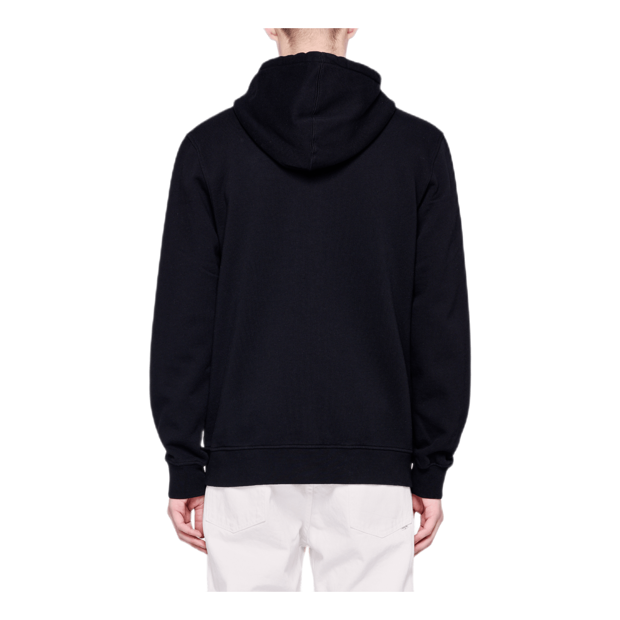 Palm Patch Zip Hoodie Black