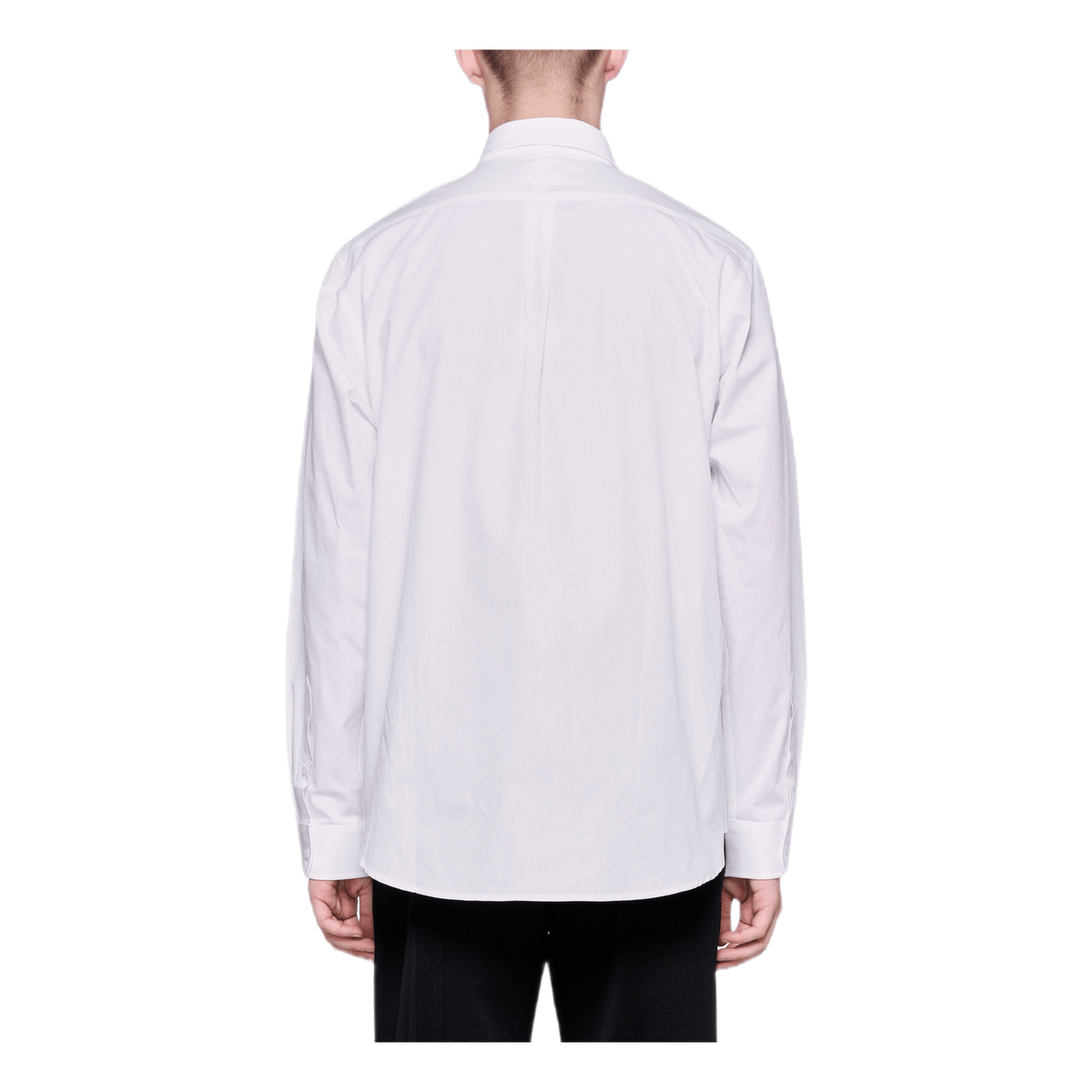 Poplin Palm Shirt White