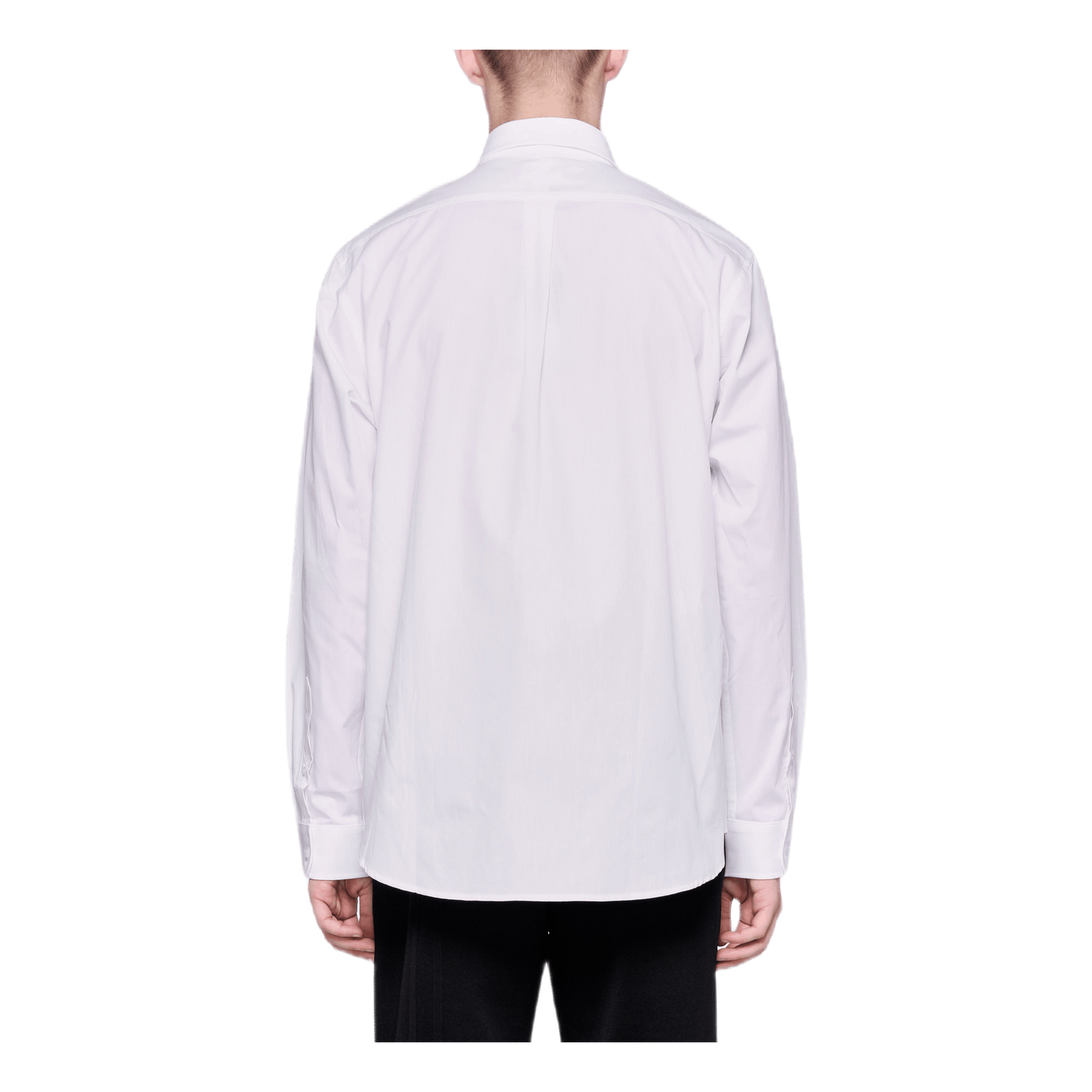 Poplin Palm Shirt White