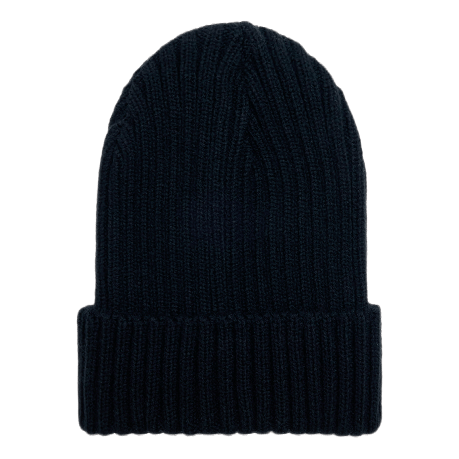 Ribbed Beanie Black