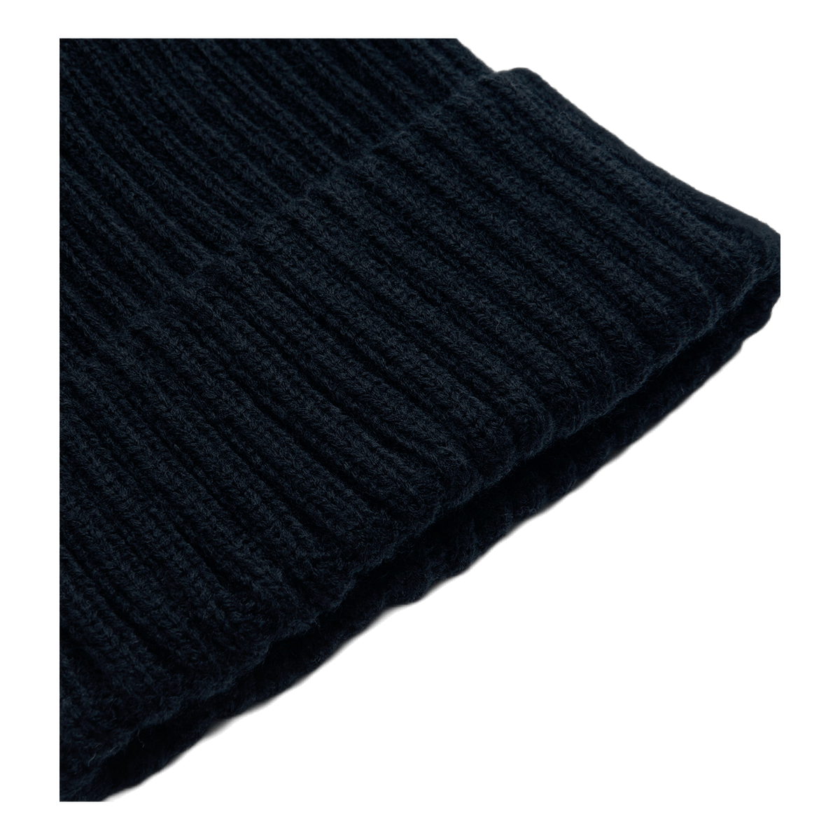 Ribbed Beanie Black
