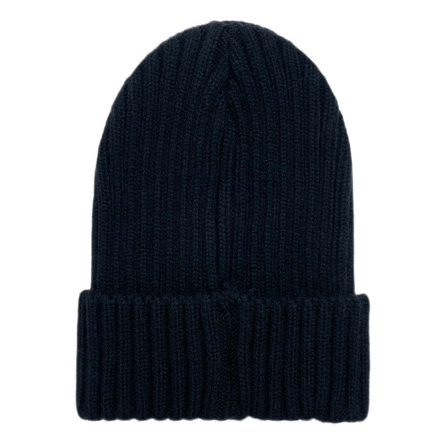 Ribbed Beanie Black