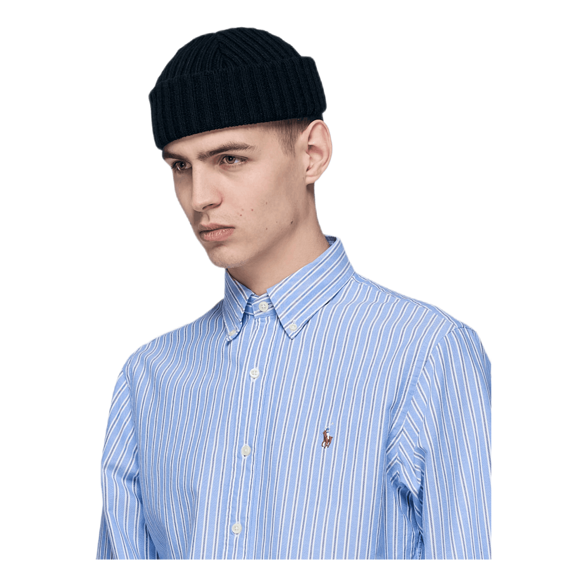 Ribbed Beanie Black