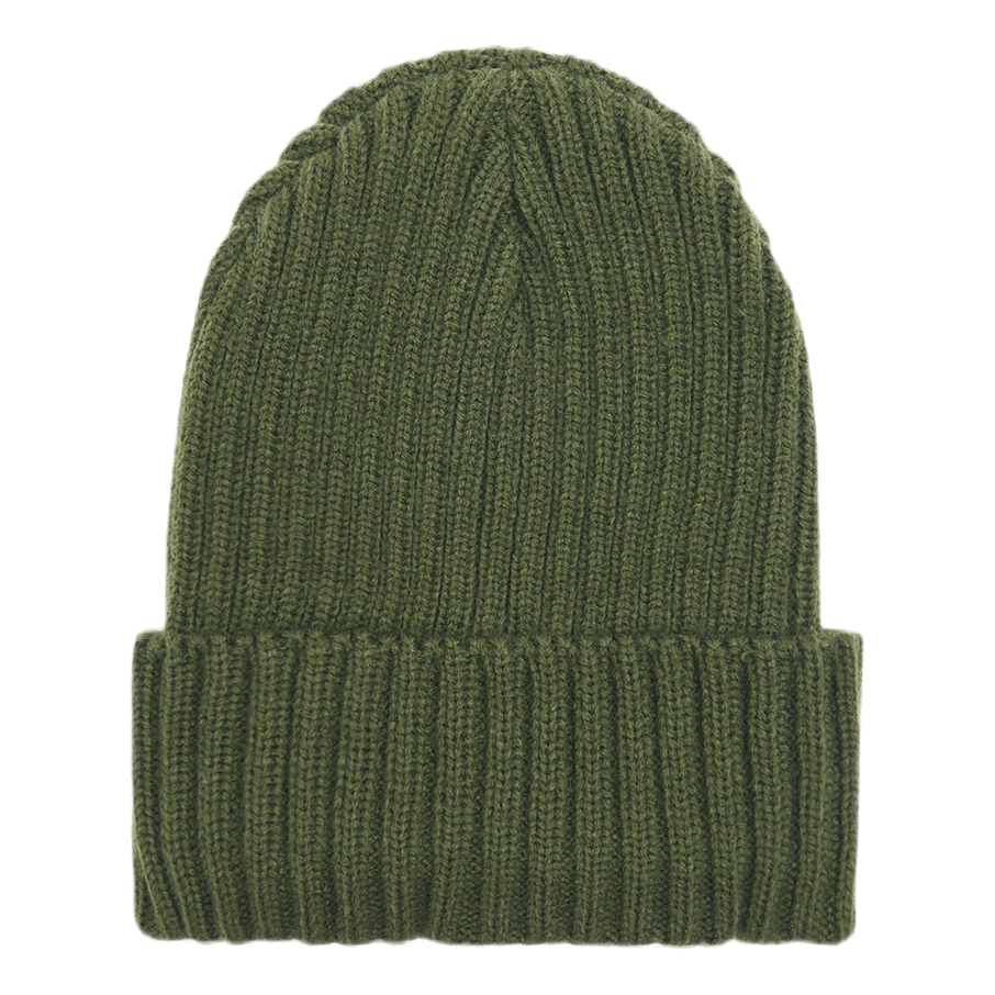 Ribbed Beanie Green