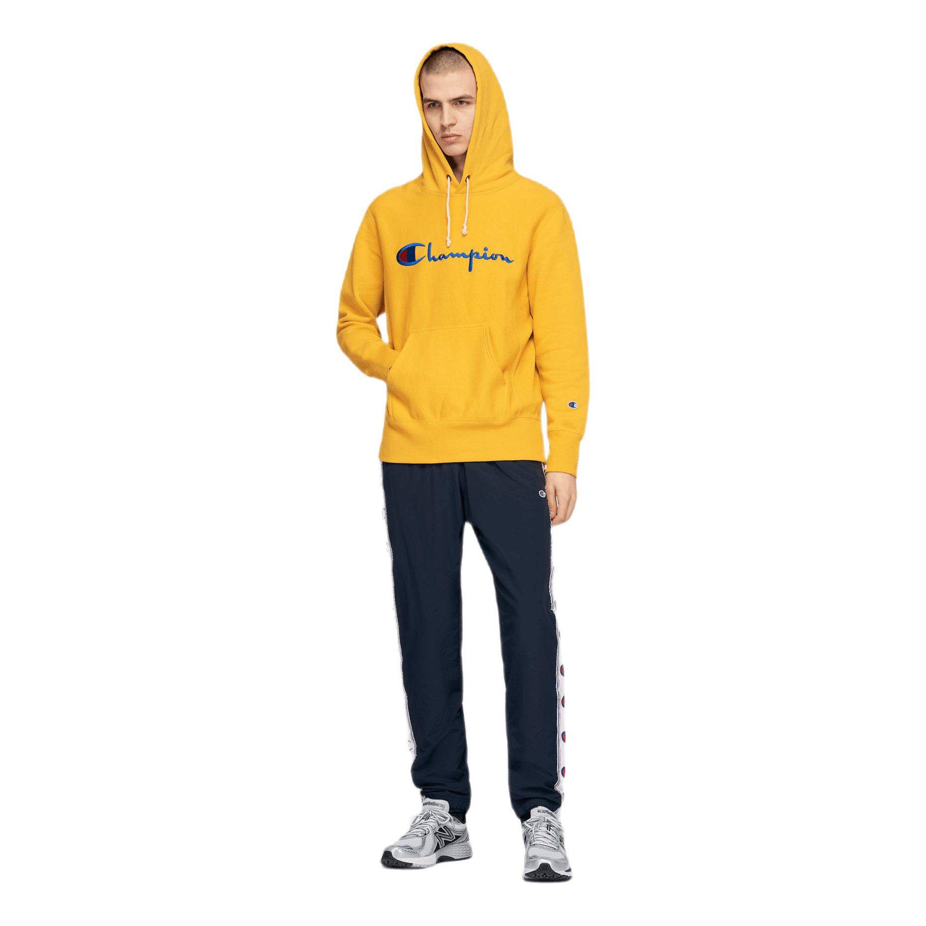 Hooded Sweatshirt Yellow