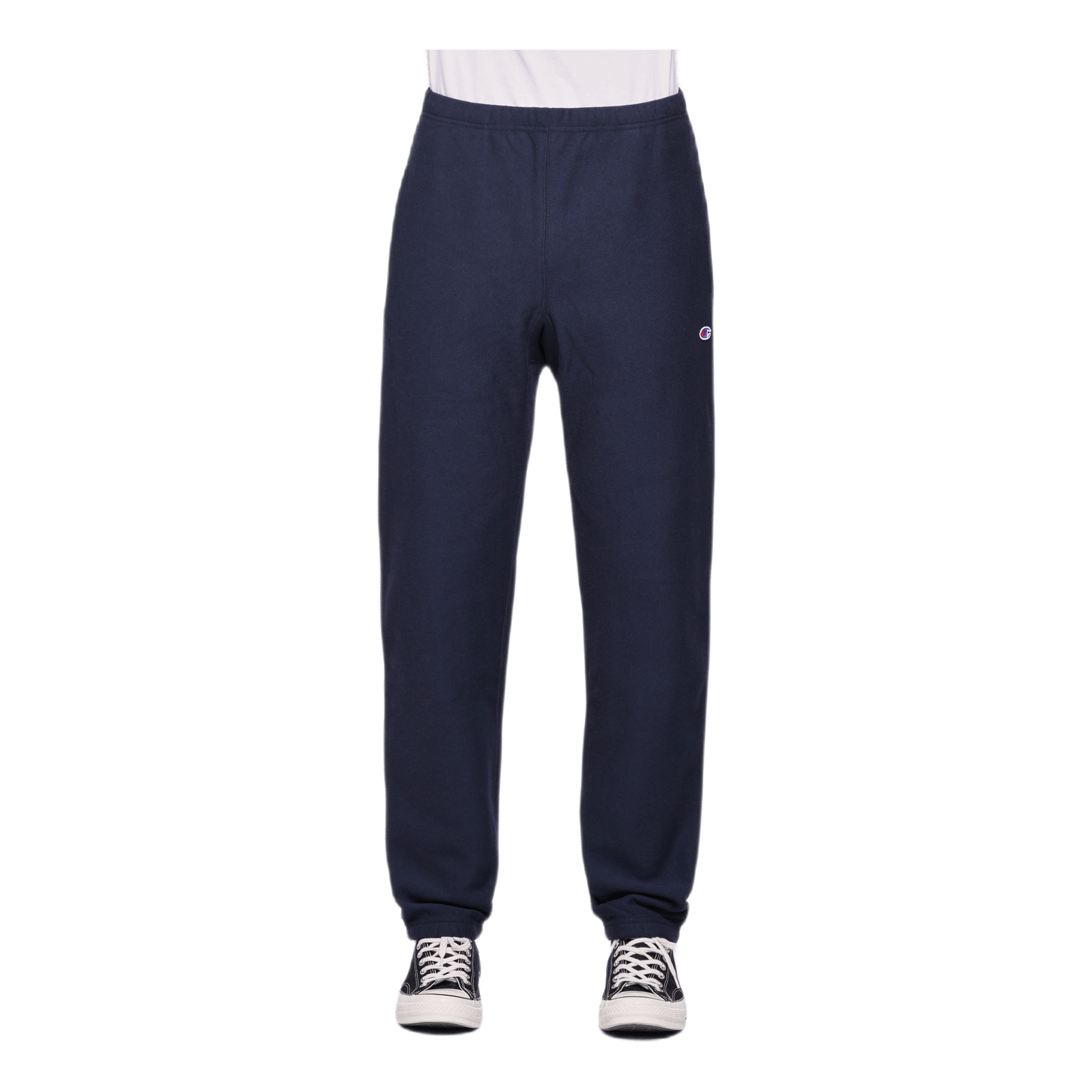 Elastic Cuff Pants Blue