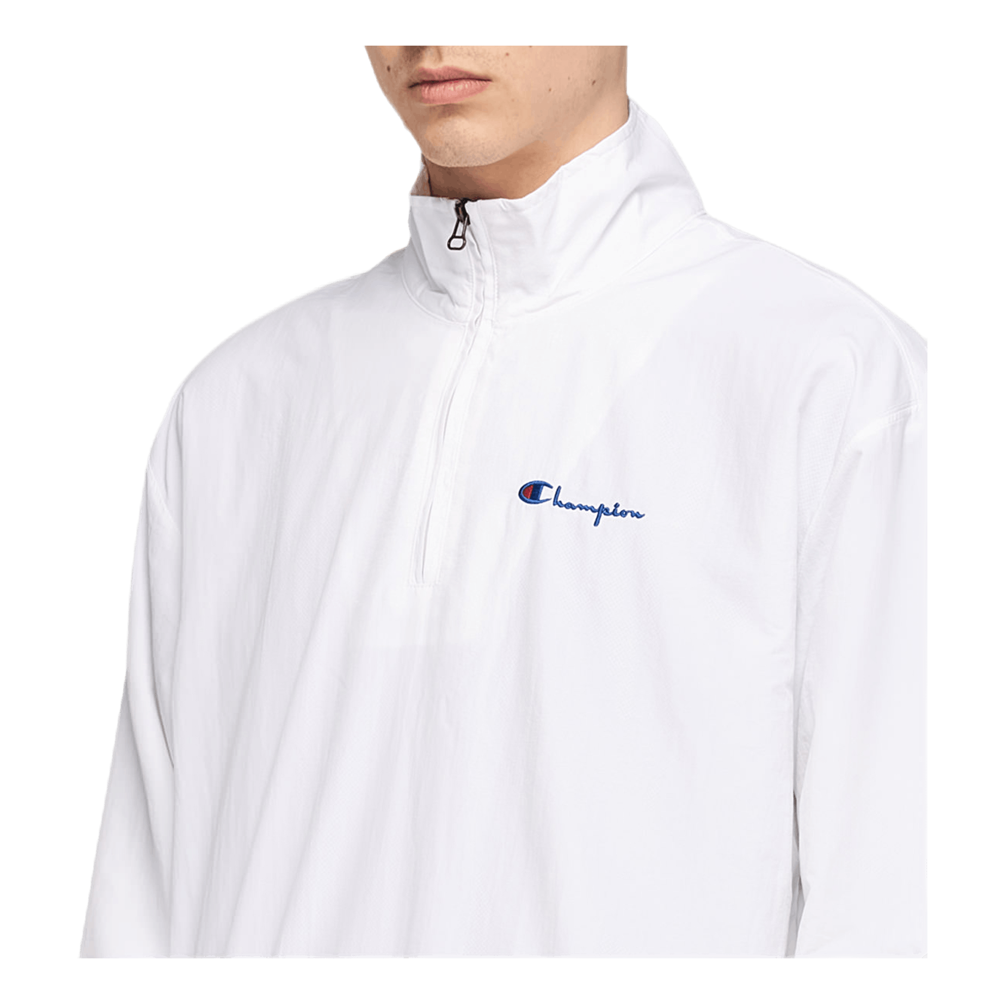 Half Zip Top White