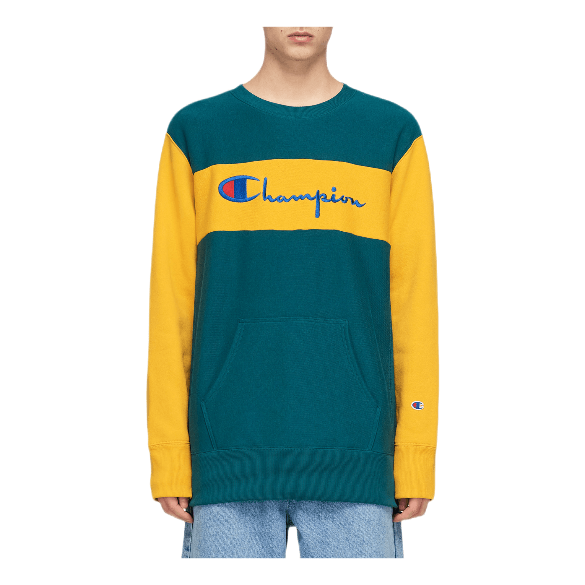 Champion Color Block Crewneck Caliroots