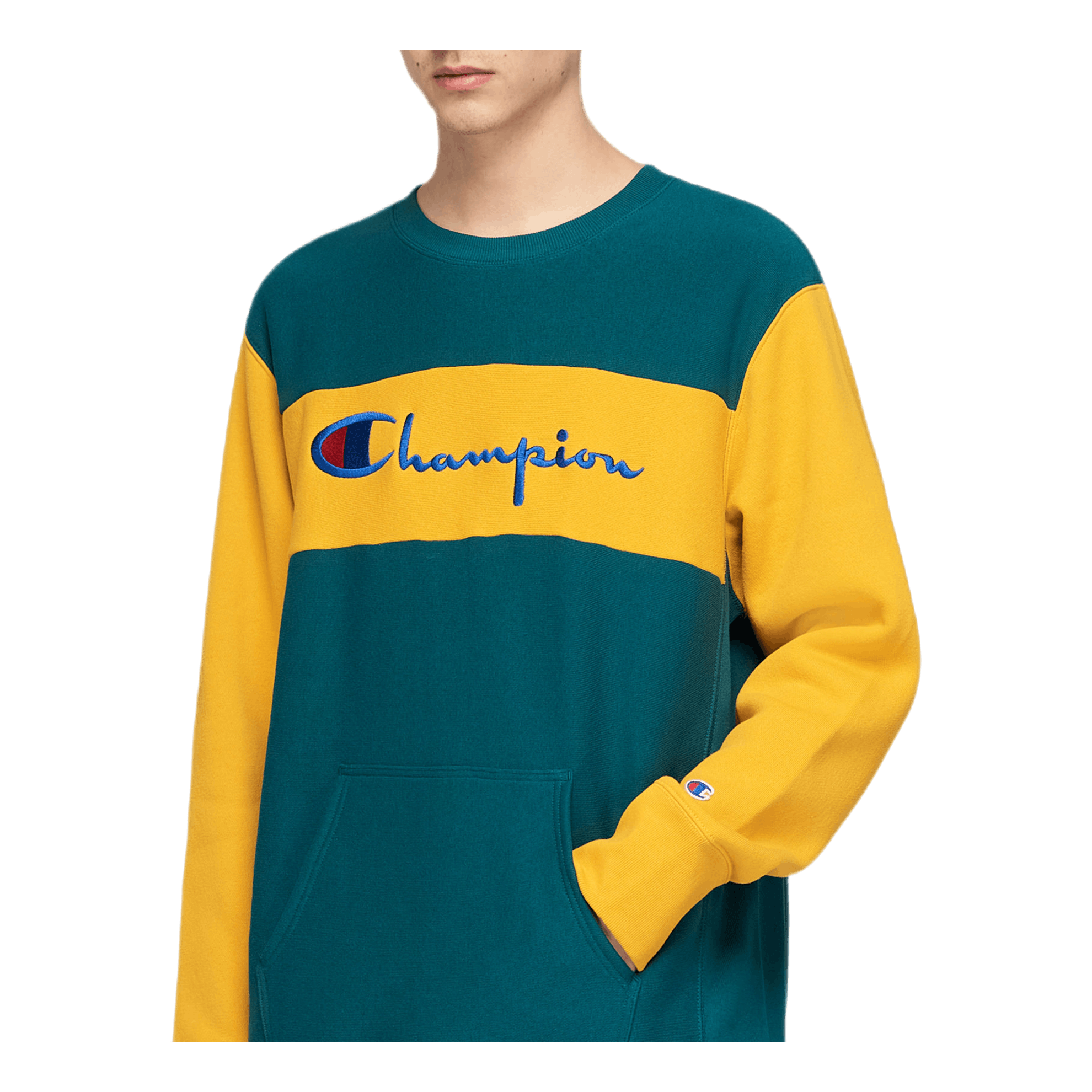 Champion sweatshirt 2025 color block