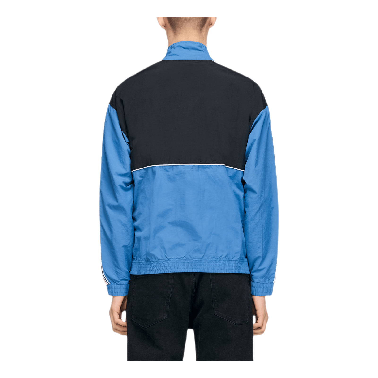 Reverse Weave Full Zip Jacket Blue