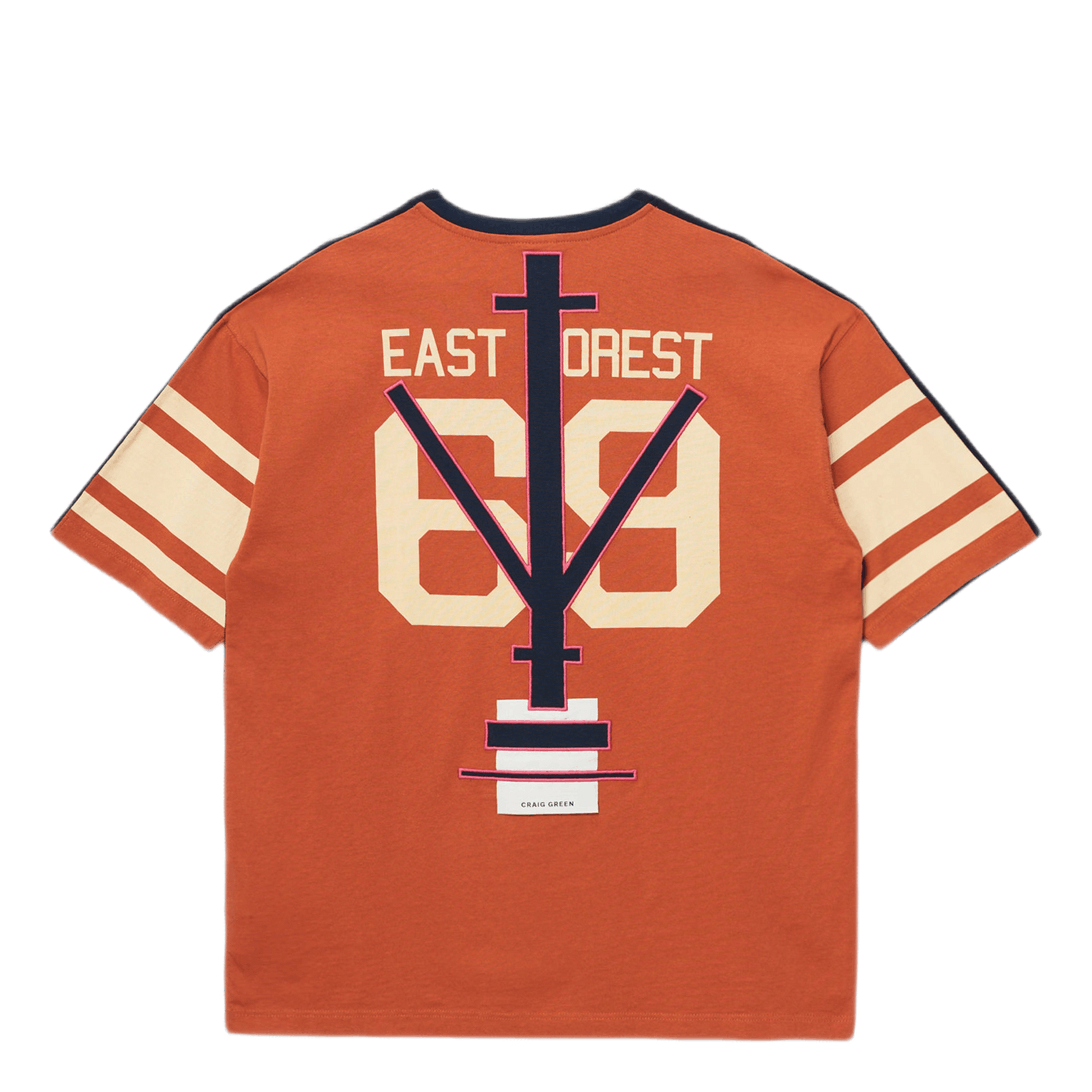 Crewneck T-shirt X Craig Green Brown