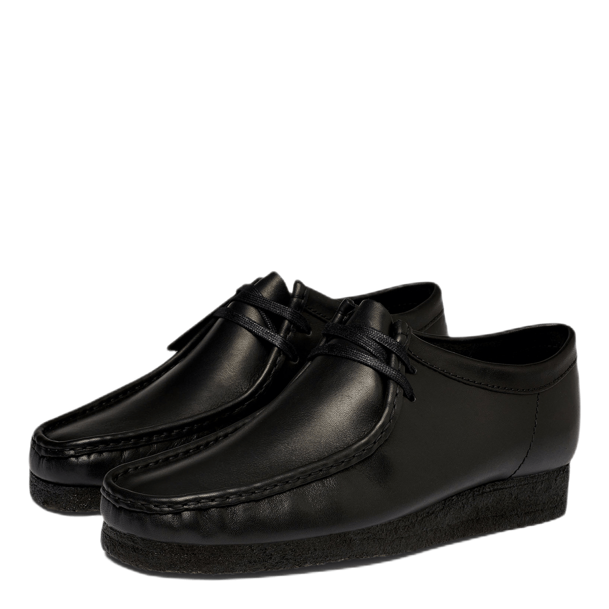 Black clearance wallabee shoes