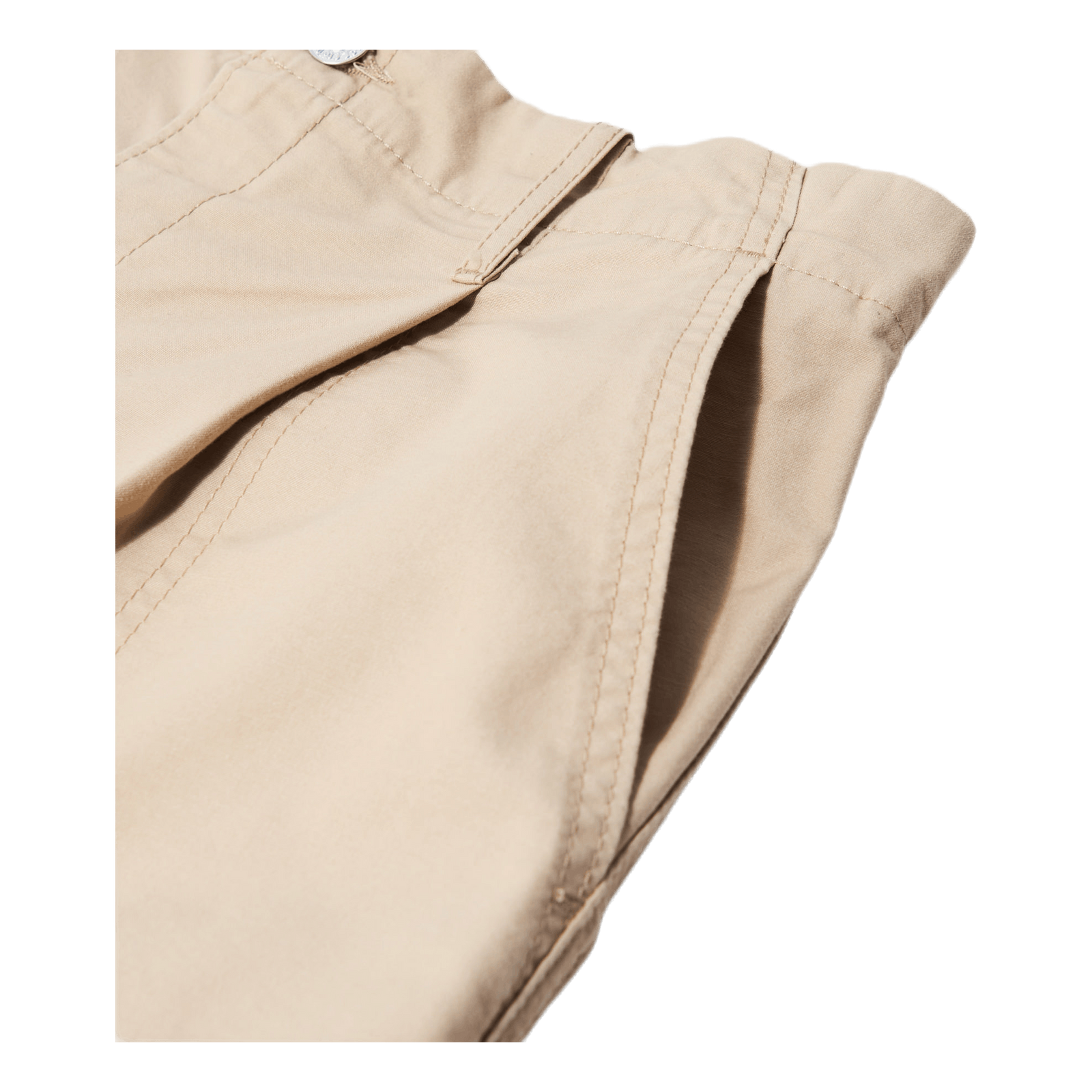 Pleated Utility Short Khaki