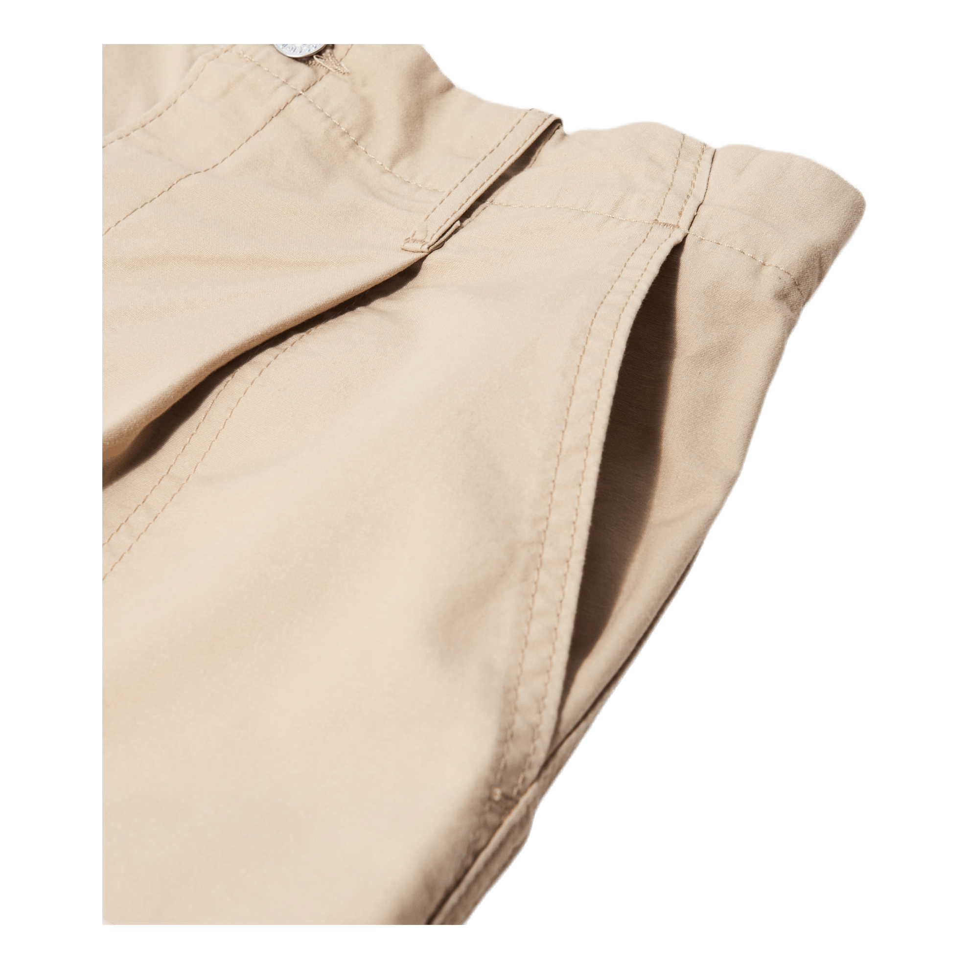 Pleated Utility Short Khaki