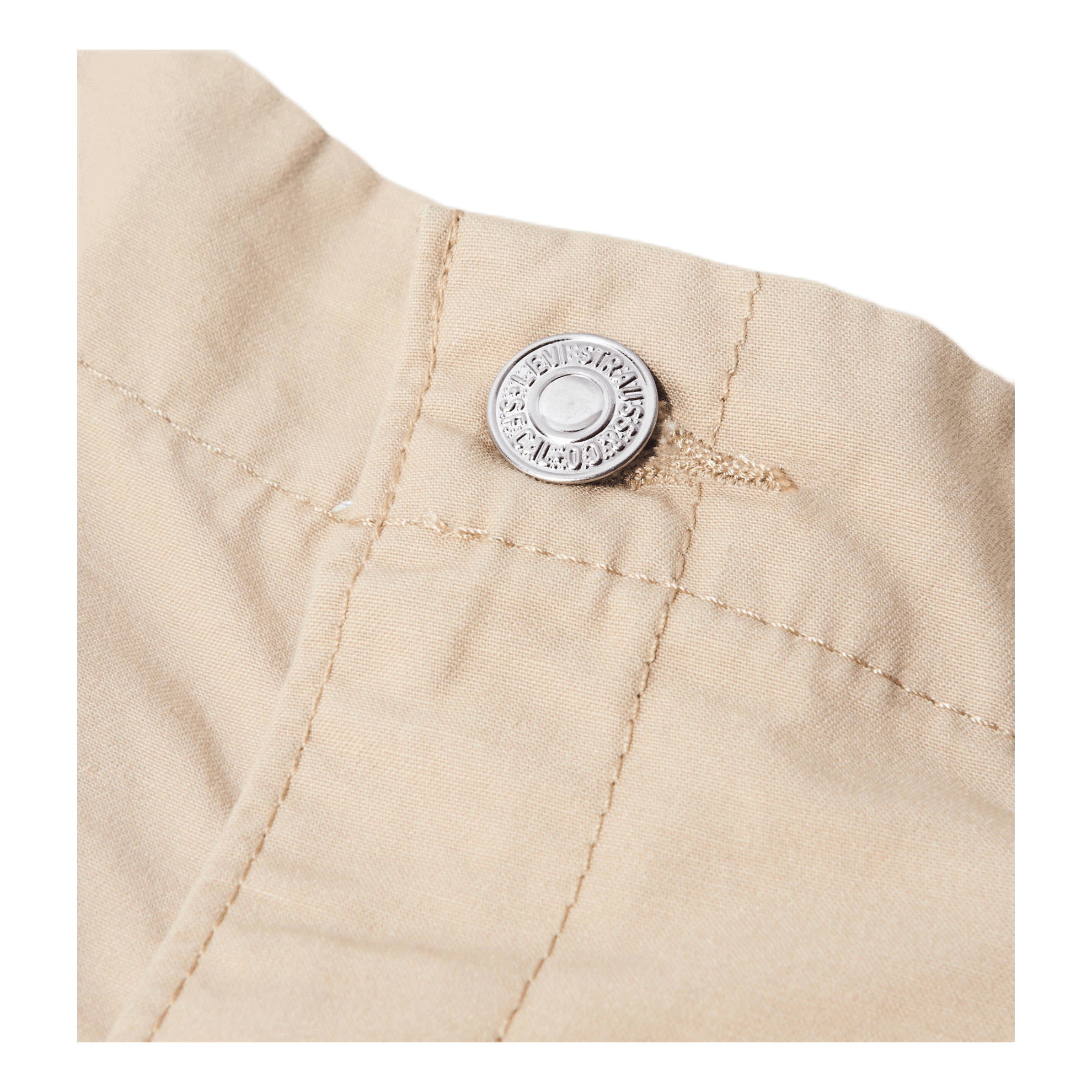 Pleated Utility Short Khaki