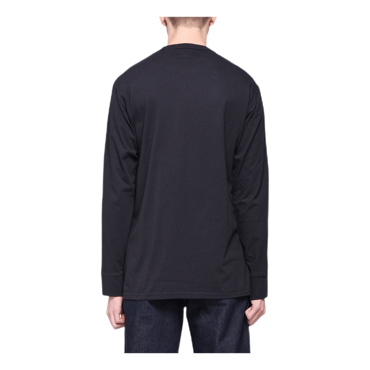 Graphic Long Sleeve Tee Black