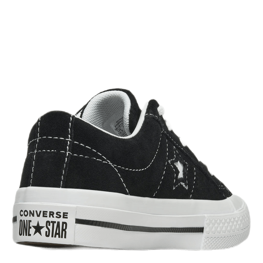 Black converse kids sales