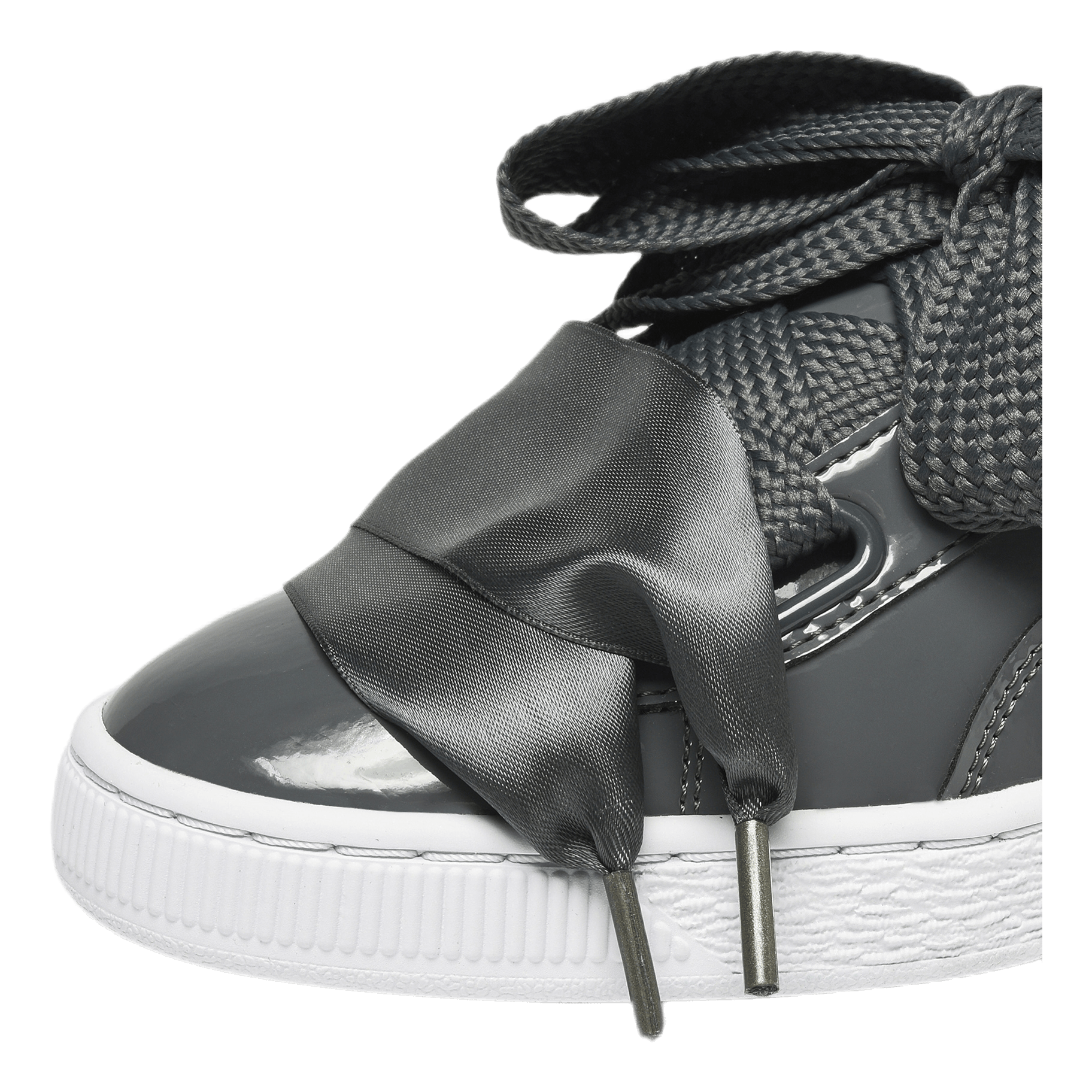 Basket Heart Patent Wmns Gray