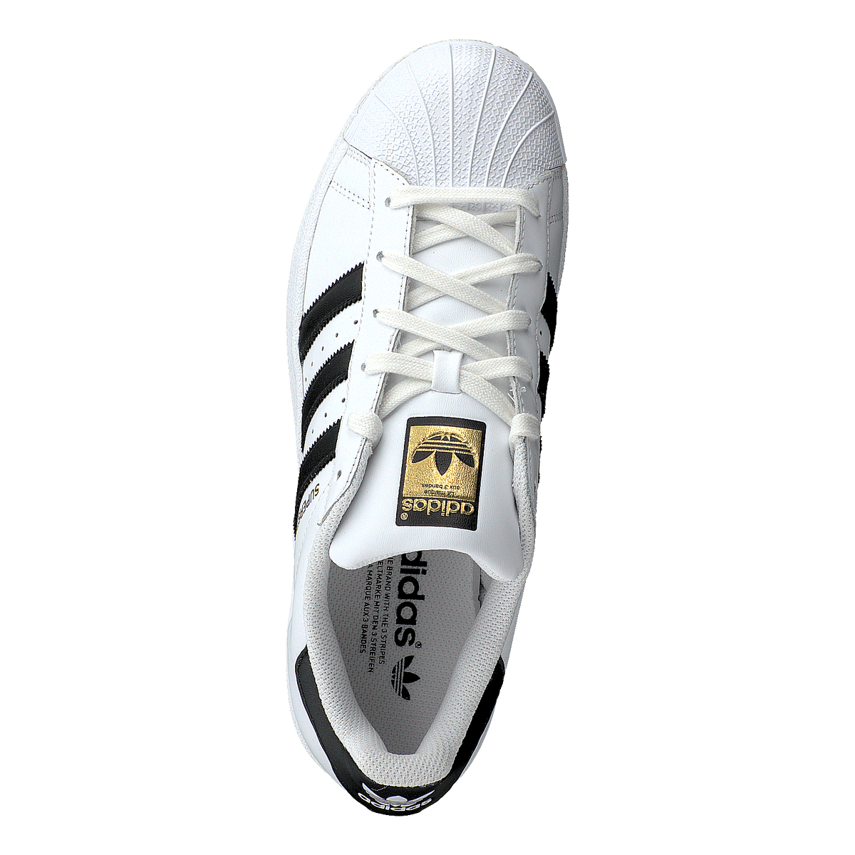 White superstars grey 2024 stripes