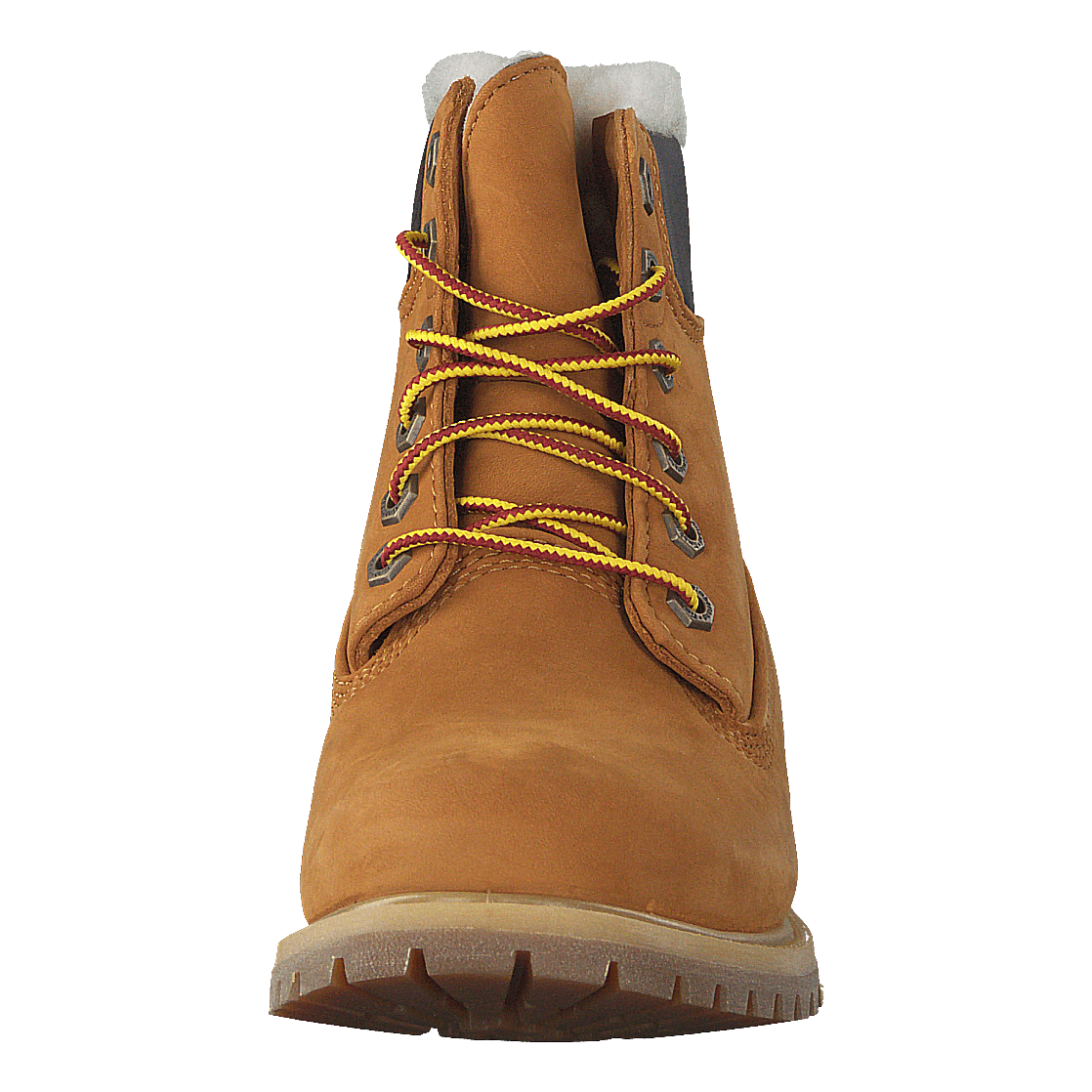 6 Inch Premium Shearling Lined Wheat Nubuck